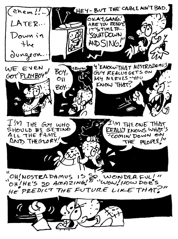 "The Hunchback of Nostradamus", Page 3